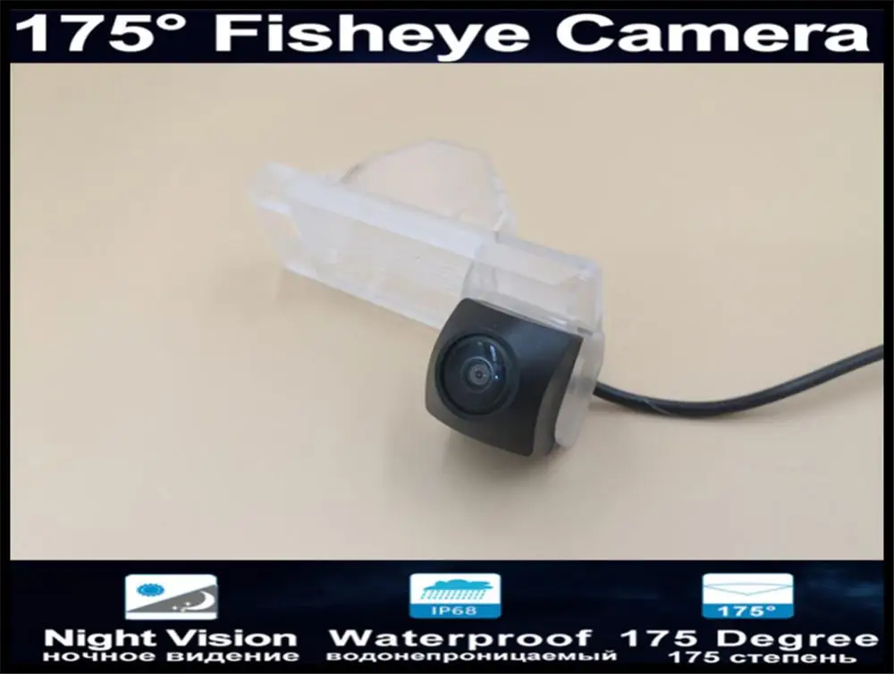 

175 Degree 1080P Car Rear view Camera Parking Reverse Camera for Mitsubishi ASX 2011-2013 RVR Outlander Sport XL Car Camera