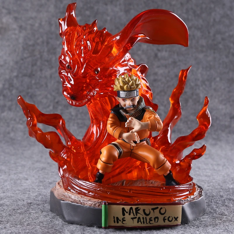 Naruto Fox Kurama Figure Action Nine Tailed Toy Uzumaki Doll Ver Toys Fig.....