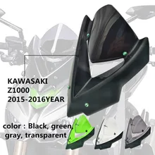 Proteção Tampa Da Lente Lente de Proteção da motocicleta farol Da Motocicleta fit for kawasaki z1000 2015-2016year cor Transparente