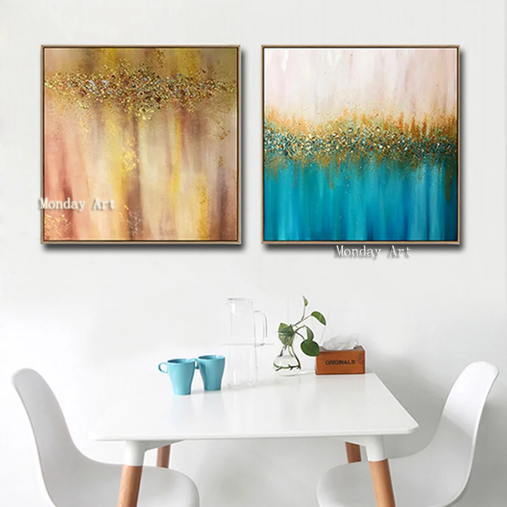 MYT-2-Panels-Canvas-Wall-Art-Modern-Handmade-Gold-Oil-Painting-Living-Room-Decoration-Pieces-Unframed (2)
