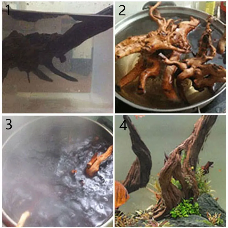 Декоративная древесина Driftwood Fish Tank натуральное дерево ствол дерева аквариум для