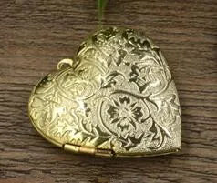 BASEHOME, 6 цветов, форма сердца, фото, плавающий медальон, подвеска в виде сердца, подвески в виде сердца для DIY, ожерелье с памятью, изготовление ювелирных изделий - Окраска металла: Gold