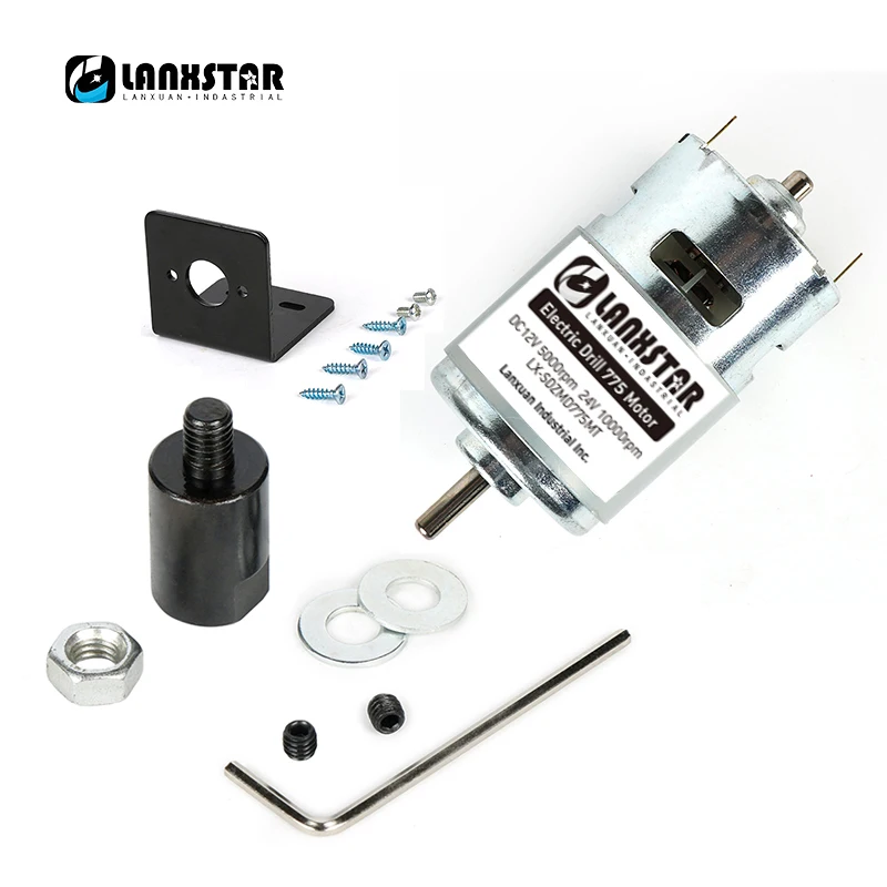 Lanxstar DIY мини-Настольная пила 50 мм диск с двойным подшипником 775 дюйма