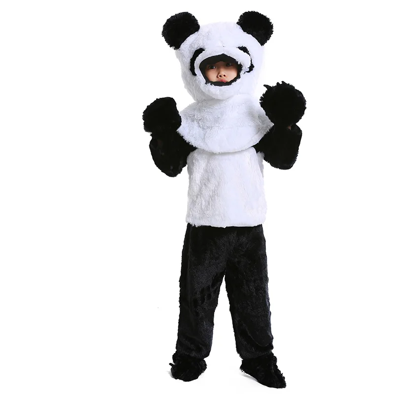 Deluxe Good Quality Plush Adorable Child's Panda Costume Boys or Girls Kids Animal Halloween Fun Costume Deluxe Good Quality Plush Adorable Child's Panda Costume Boys or Girls Kids Animal Halloween Fun Costume