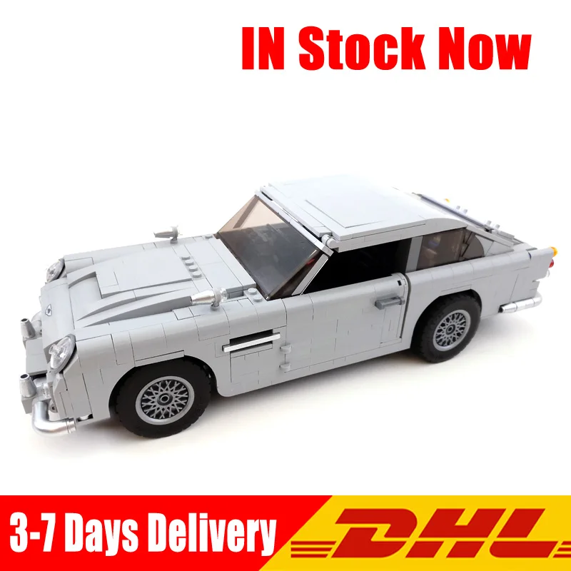 

2019 DHL 21046 Compatible 10262 Technic 1450 Pcs James Bond Aston Martin DB5 Car Building Blocks Bricks DIY Toys