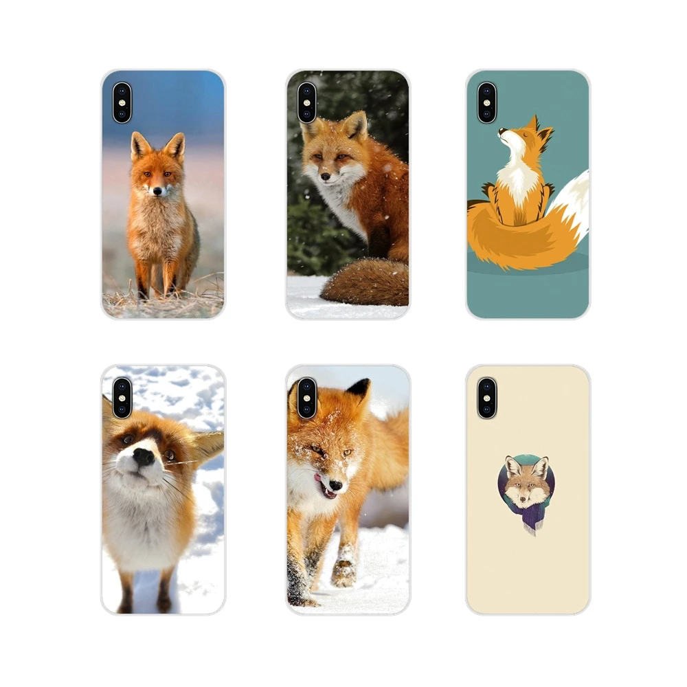 

cartoon funny fox For Huawei Mate Honor 4C 5C 5X 6X 7 7A 7C 8 9 10 8C 8X 20 Lite Pro Accessories Phone Cases Covers
