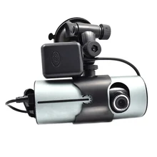 X3000 High Definition Dual Lens GPS Module Driving Recorder Car DVR Camera Night Vision Driving Video Recorder Rear View Cam