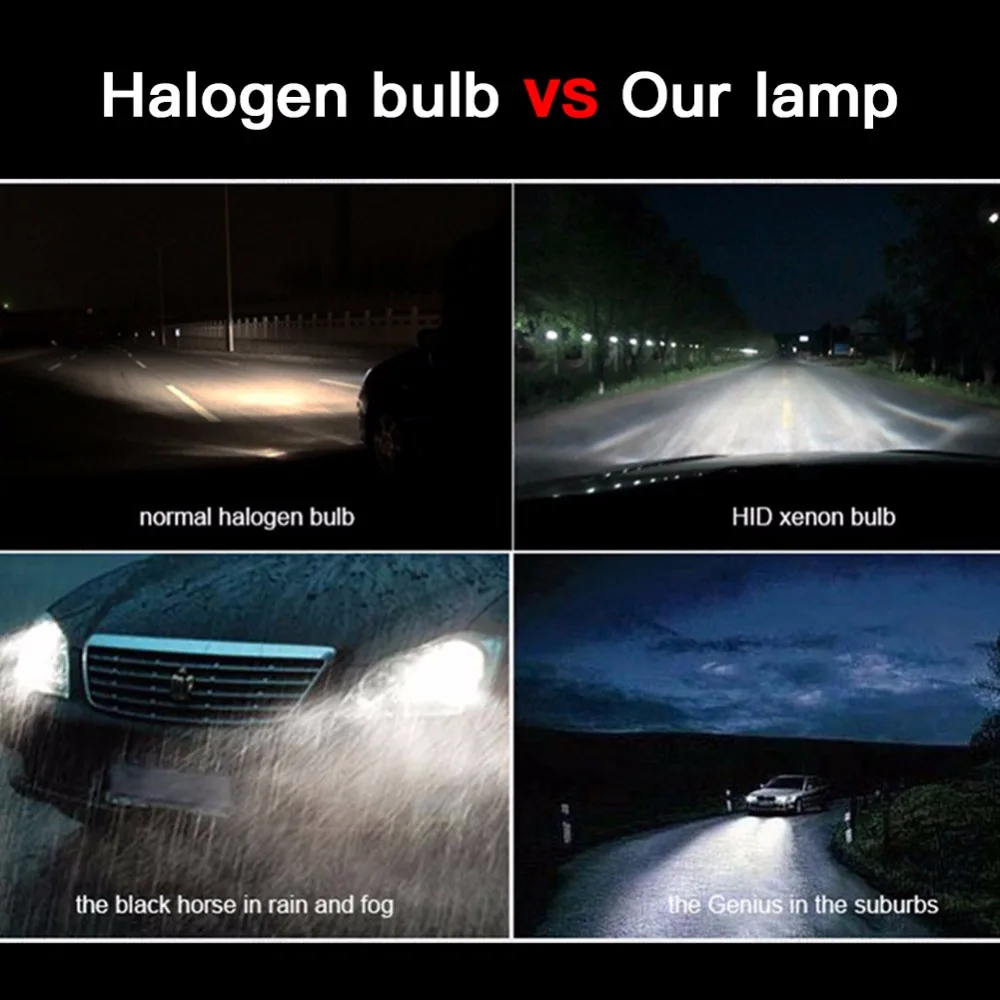 AC 55W hid xenon h7 Автомобильная фара Лампа H1 H3 H4 H11 9005 9006 тонкий балласт ксеноновая лампа