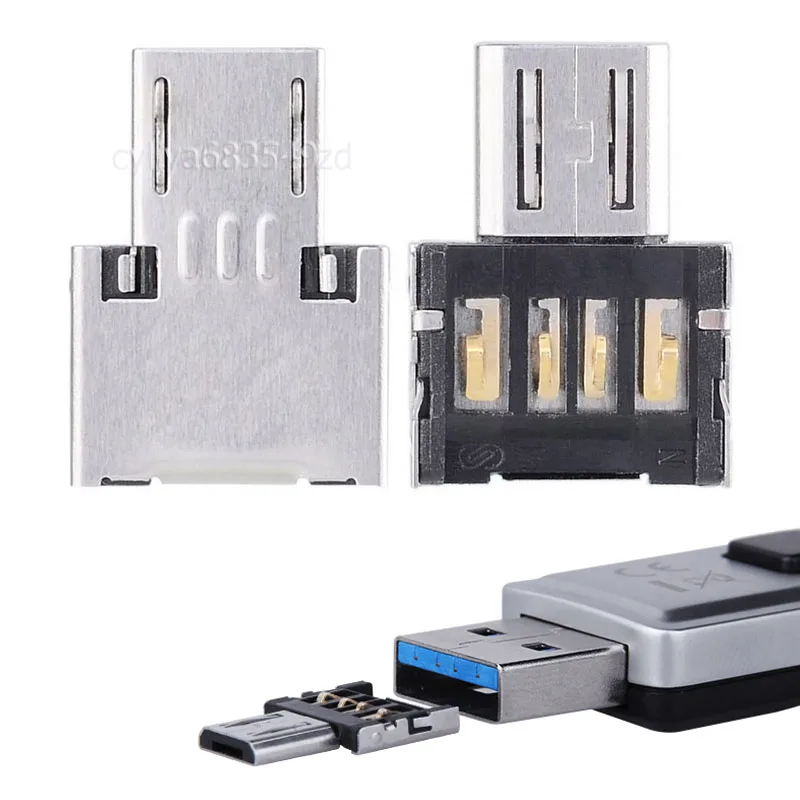 10 шт. мини USB флэш диск U 5pin микро OTG Кабель адаптер конвертер для Xiaomi HTC Samsung HuaWei