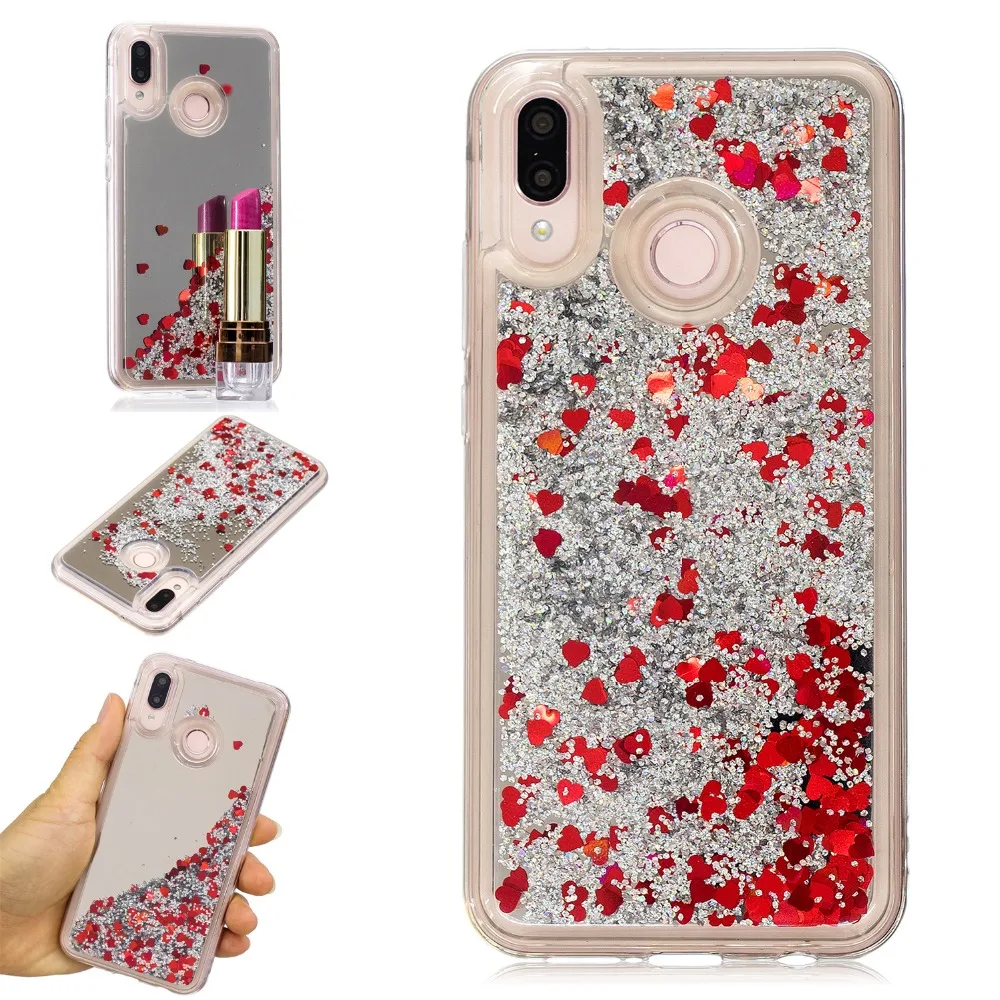 Case global quicksand phone case  for huawei p10 lite p20 p20 lite p20 pro Coque Liquid Silicone Soft TPU Phone covers(7)