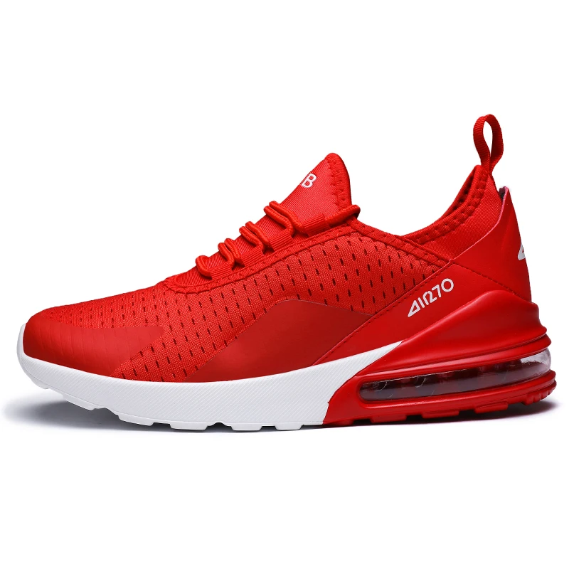 Обувь для бега для мужчин и женщин; Новинка года; уличные кроссовки; Мужская Летняя обувь; спортивная обувь унисекс с дышащей сеткой; женская спортивная обувь для мужчин - Цвет: 053 Red
