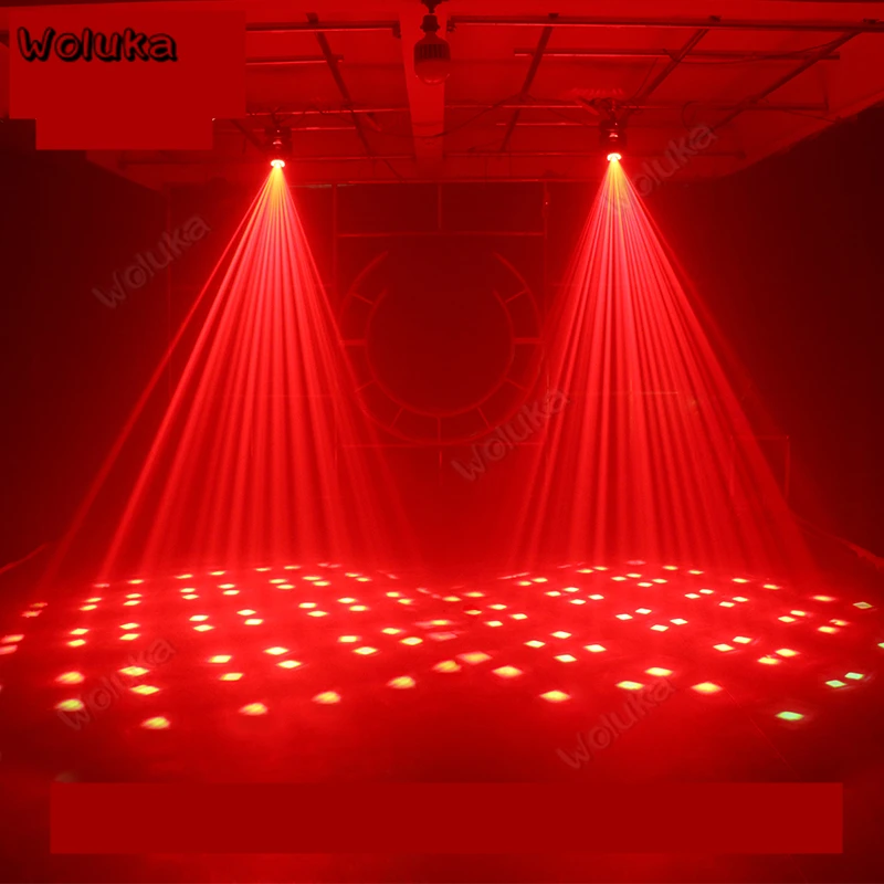 30 Вт калейдоскоп типа движущийся головной свет луч RGB LED узор света вращающийся