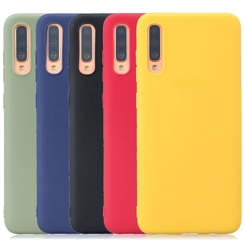 

Candy Color Case for Samsung Galaxy A50 Cover on for Coque Samsung A50 A70 A10 A20 A30 A40 M10 M30 Case Soft Silicone Phone Case