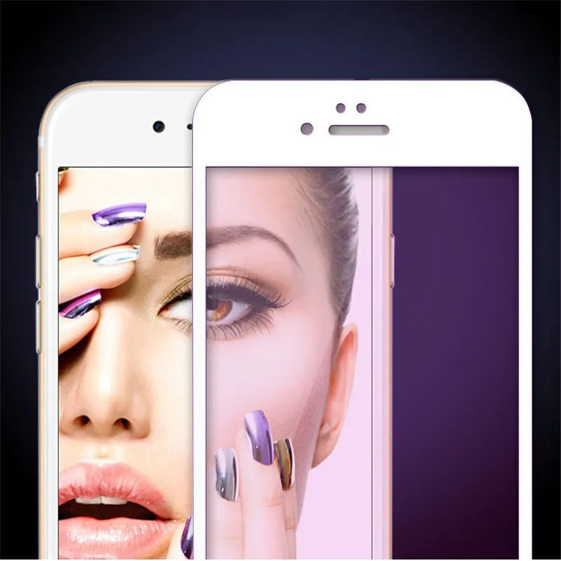 Защитное стекло RONICAN закаленное с полным покрытием для iphone 5 5S 5c SE 6 S защитная