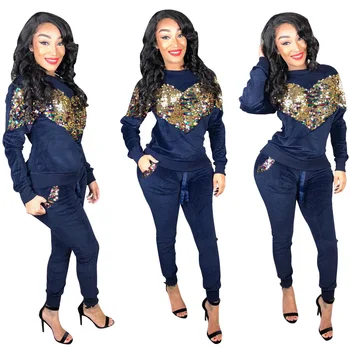

2020 Ankle-length Full And None O-neck Cotton Women Free Shipping Sequins Sexy