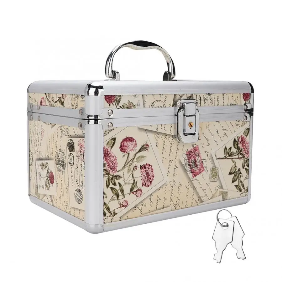

Professional Large Capacity Beauty Cosmetic Case Eyelashes Extension Tools Empty Storage Box Tools