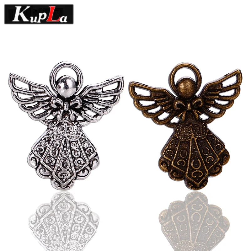 Angel Charms Diy Vintage Fashion Angel Charms Metal Handmade Angel