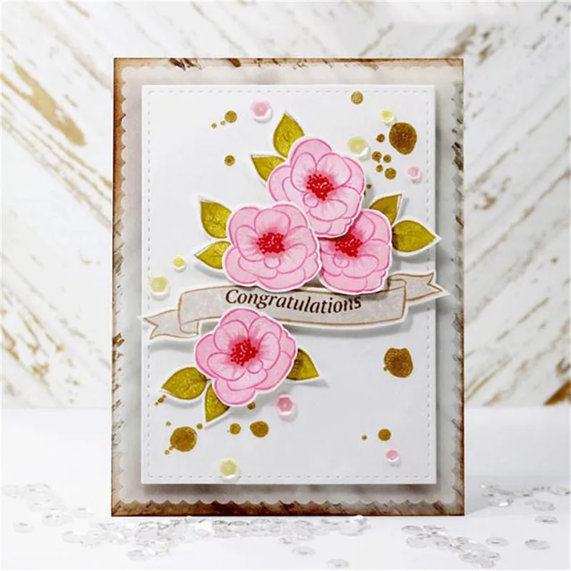 Julyarts 35Pc/lot 11*16cm 2018 New Clear Stamps For Scrapbooking Card