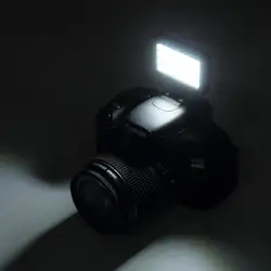 Горячие видео 32 светодиодный 5600 К 32 Вт интегрированный Заполните свет для мобильного телефона цифровой Камера высокое качество