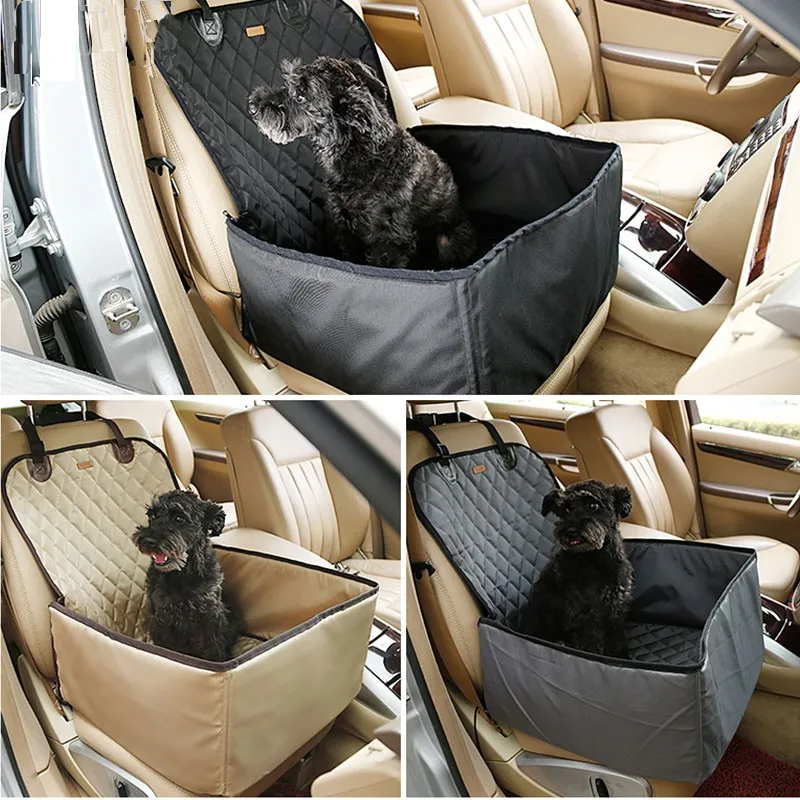 High Quality Waterproof Pet Dog Bulldog Car Single Seat Cover Two