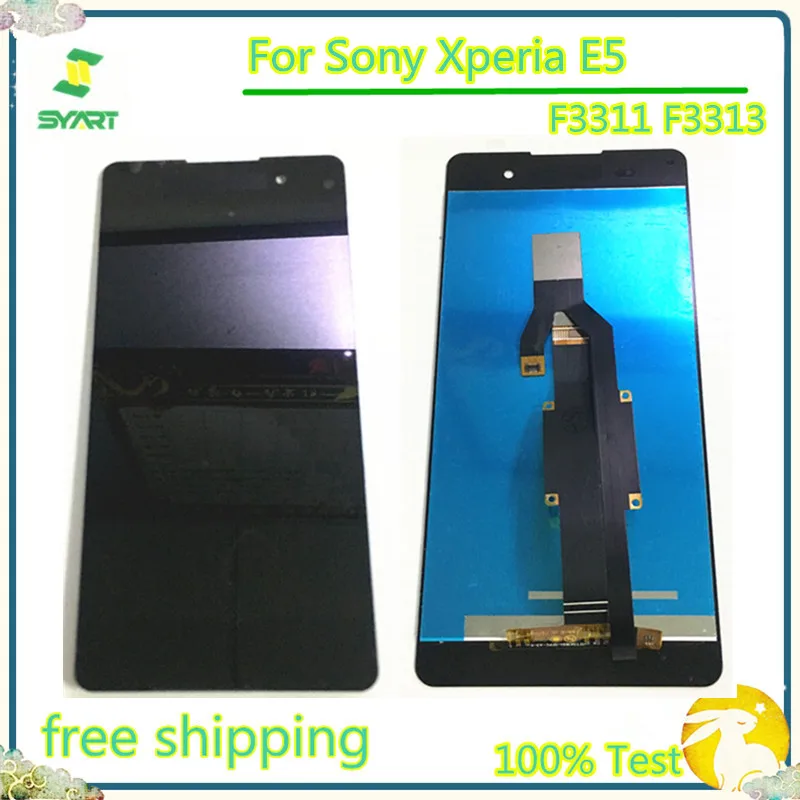 Цена AAA Качество ЖК дисплей для sony Xperia E5 ЖК дисплей кодирующий преобразователь сенсорного экрана в сборе для sony Xperia E5 f3311 f3313 с инструментами