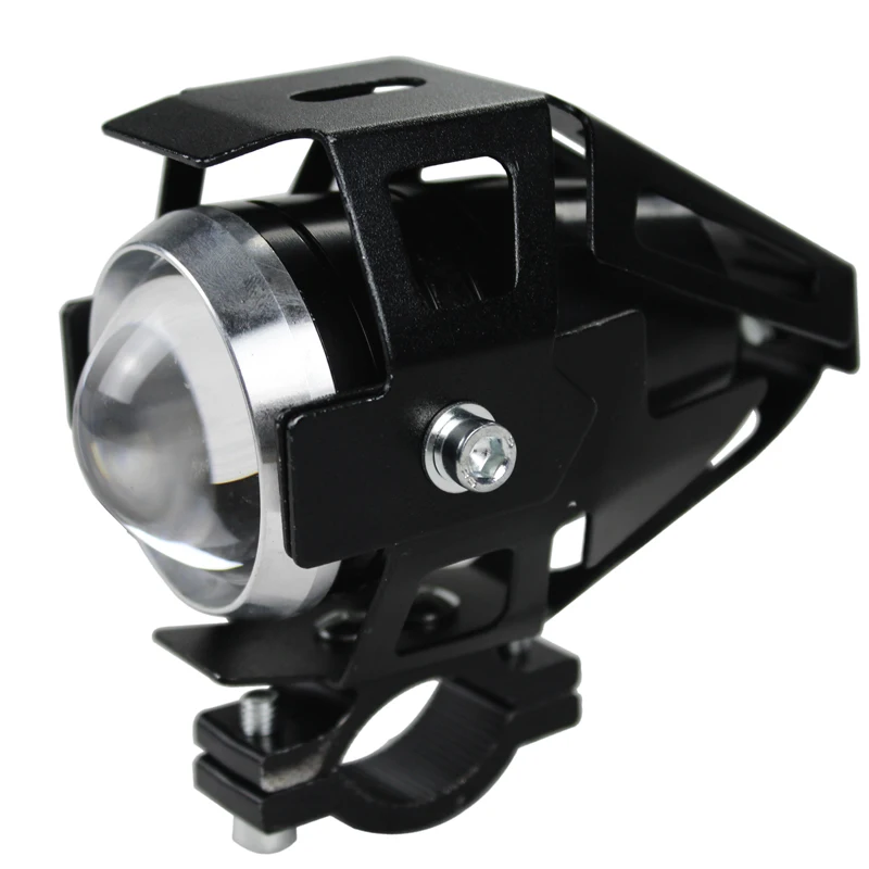 COOLFOX 1 шт. 130 Вт фары для мотоцикла светодиодные U5 U7 аксессуары Para Motos DRL 12V 6500K| |
