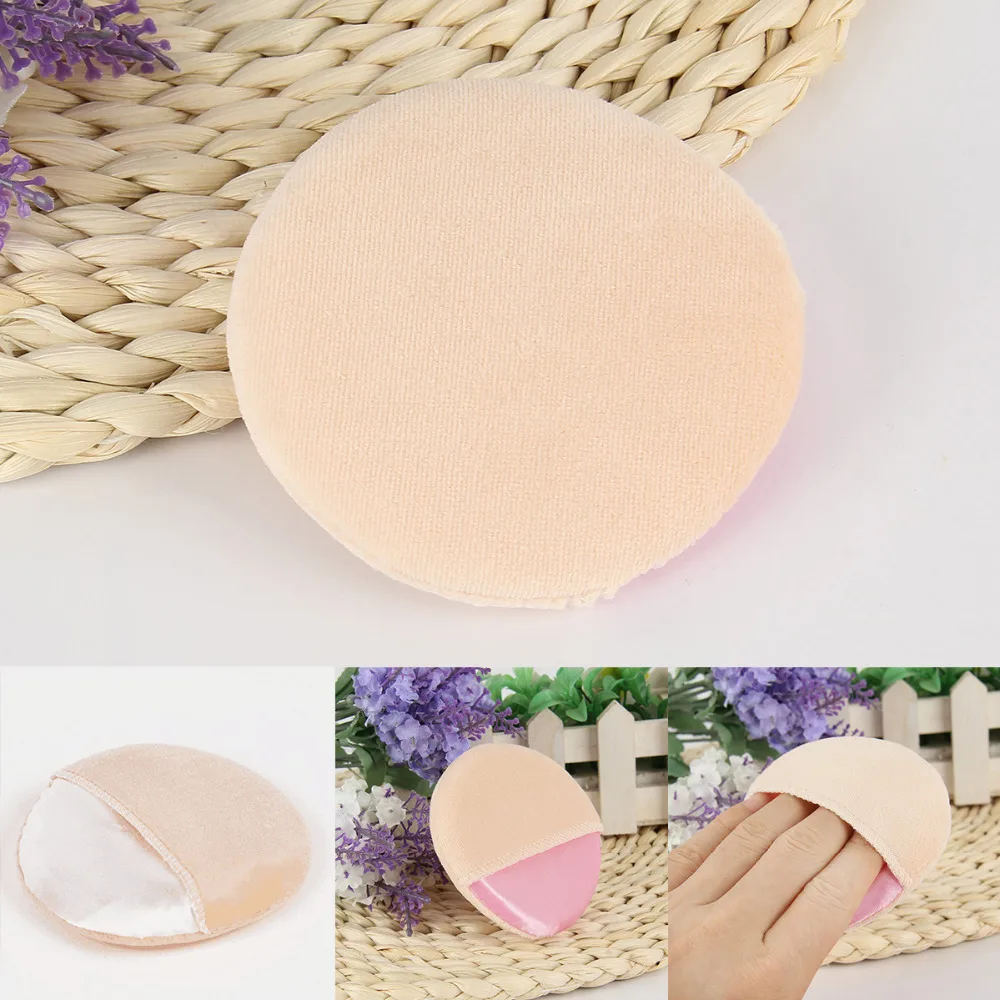 

1 PC New Face Body Soft smooth and comfy touch round shape gloves Makeup Sponge Powder Puff full angle Blending for cosmetics