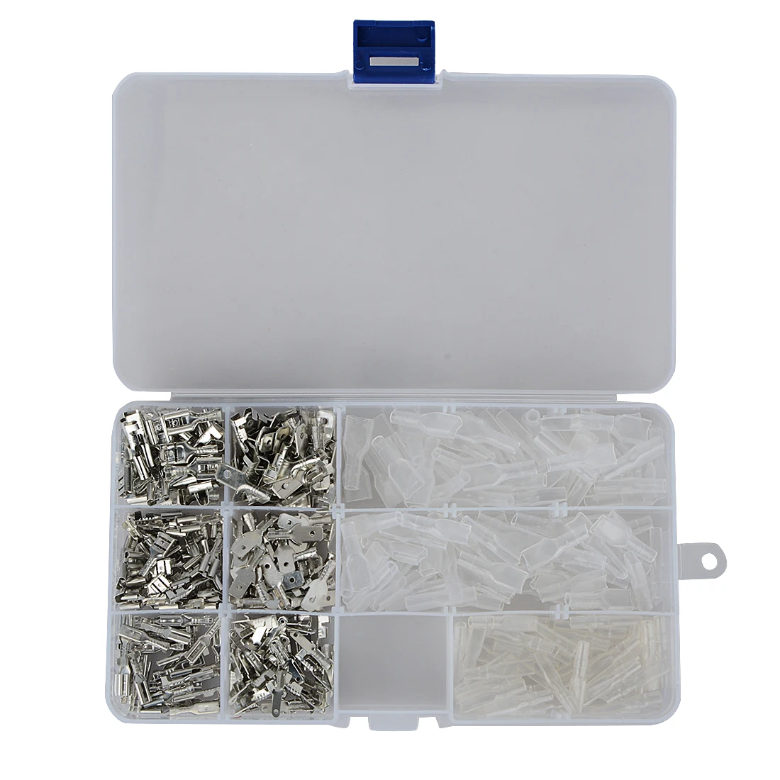

270pcs 2.8/4.8/6.3mm Insulated Electrical Wire Crimp Terminal Spade Connector Assortment Set