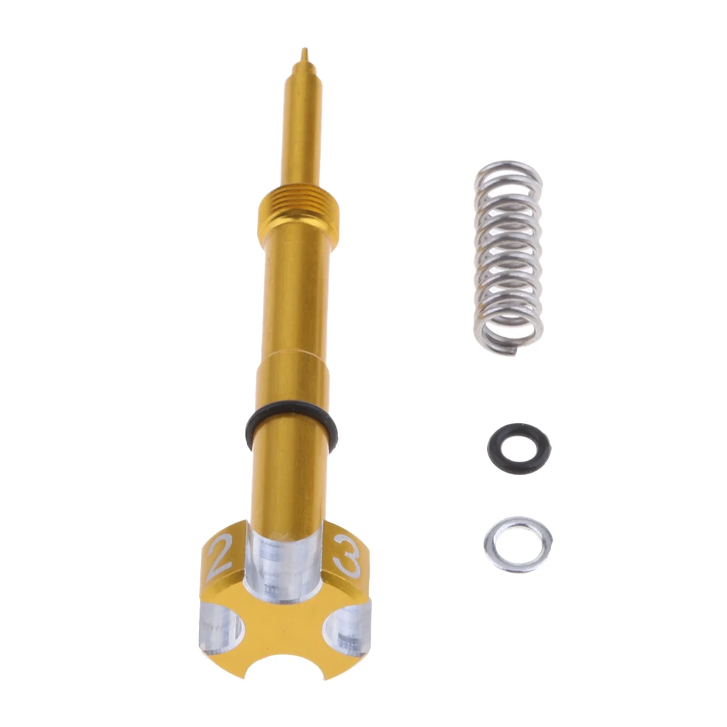 1 Set Adjustable Air Carburetor Fuel Mixture Screw For Motorcycle ATV Dirt Bikes Keihin FCR Yamaha Honda Carburetors CNC