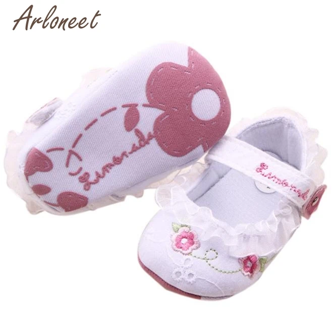 

Newborn Infant Baby Girls Baby Soft Sole Crib Walker Shoes Anti-slip Baby Shoes 2019