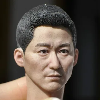 

1/6 Scale male head 1/6 Scale KUMIK KM18-34 Jason Wu Male Head Sculpt PVC Head Model Toys Fit 12" Action Figure Body