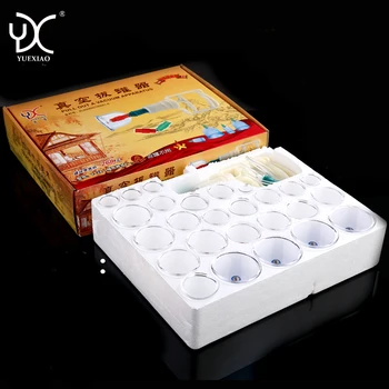 

30pcs acupuncture massage cupping Household vacuum cupping pumping cylinders 30 cans with magnetic