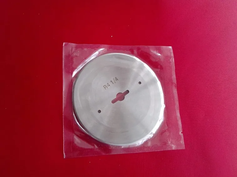 

machine blade circular knife cutting machine blade circular blade 1/4 R4 electric scissors circular blade carbon steel