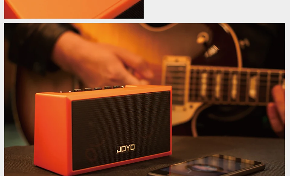 JOYO TOP-GT Мини Портативный гитарный усилитель с Bluetooth 4,0 усилитель акустический электрический бас части стерео звук перезаряжаемый
