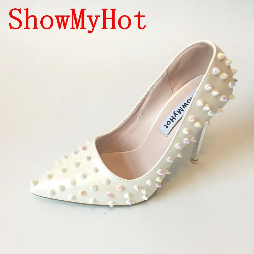 Buy ShowMyHot multi colored high heels Shoes Pointed