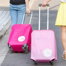 Толще Дорожный чемодан защитный чехол на чемодан чехол SportsBag Полиэстер Эластичный Чемодан Пылезащитная крышка применяется к 20 ''-28'' чемодан