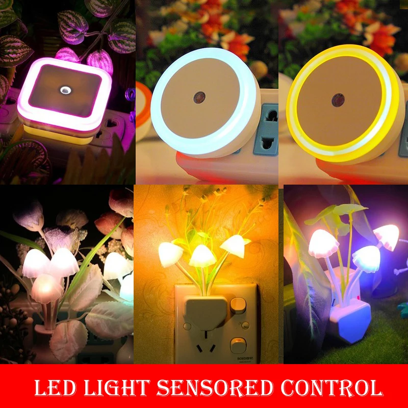 

Creative Led Light Sensored lamp Baby Feeding Sleeping Night Light Energy Saving Lamp With Plug Bedside Bedroom Wall Lighting