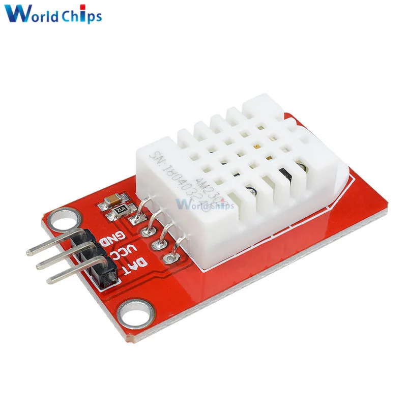 Беспроводной Wifi ESP8266 ESP-01 ESP-01S DHT11 DHT22 AM2302 Цифровой Датчик температуры и влажности Модуль Замена SHT11 для Arduino Лидер продаж - Цвет: AM2302 DHT22