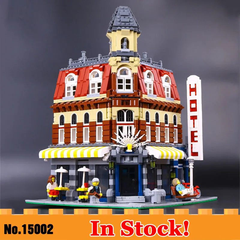 

DHL 15002 Streetview Series The Cafe Corner Set Compatible with Legoed 10182 Building Blocks Bricks Kids Toy Christmas Gifts
