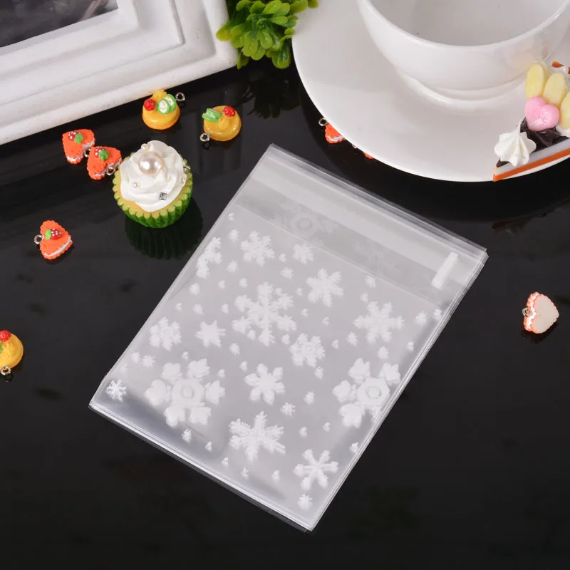 Self adhesive Plastic Bags Gift Bag Wedding Favor Christmas Decoration ...