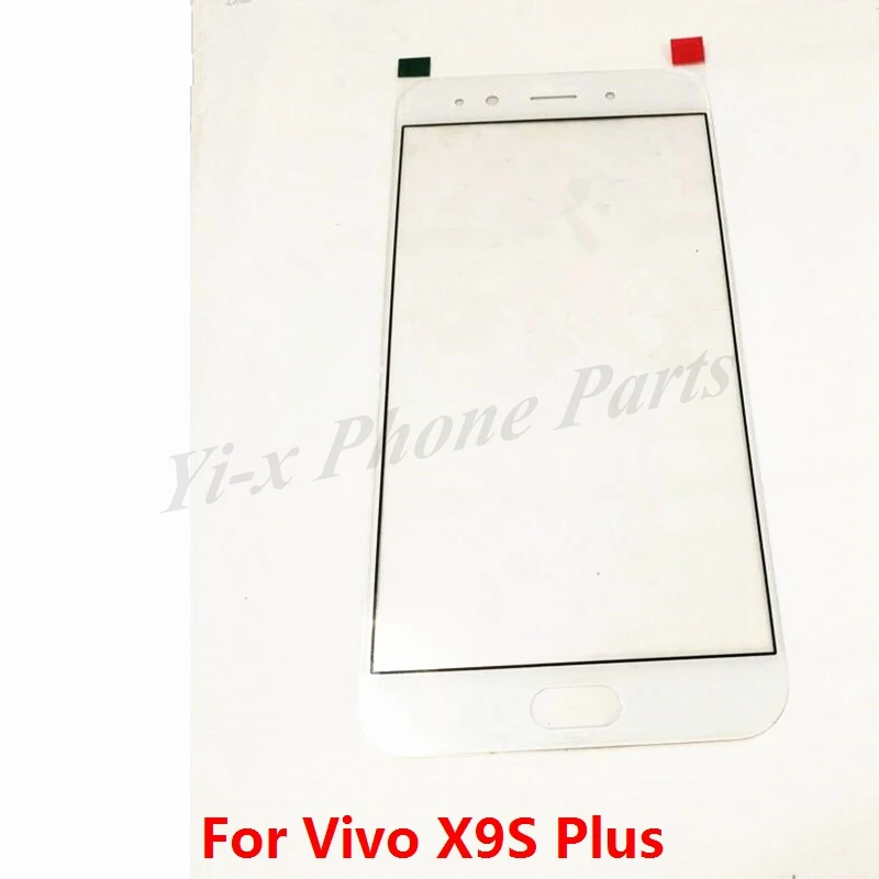 

50PCS/lot White Black For Vivo X9S Plus Front Glass Touch Screen Panel Mobile Phone Replacement Parts