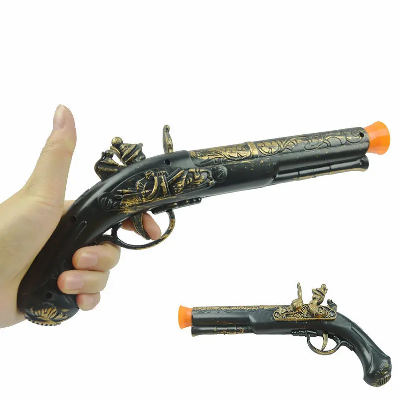 COS Halloween Plastic Pirate Prop Plastic Pirate Parts Ball Plastic Gun Toys
