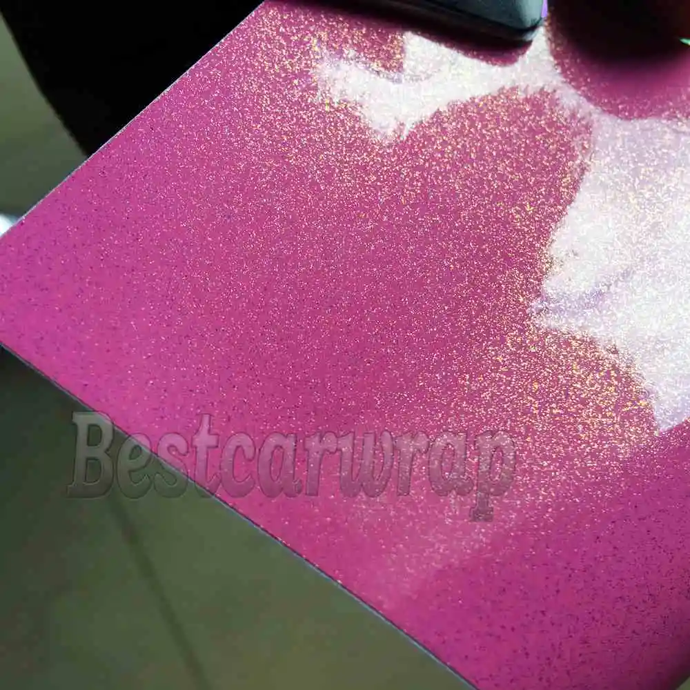 sparkle gloss metallic high glossy car Vinyl Foile wrapping styling glitter (6)
