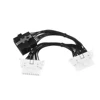 2022 ODB OBD2 de Cable de 16 Pin 1 hombre a 16 Pin hembra 2 OBD II OBD2 conector OBD2 1- 2 Cable de diagnóstico de extensión envío gratis ► Foto 2/6