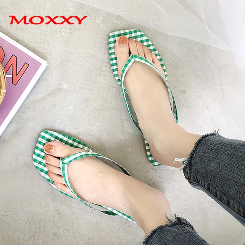 

2019 New 9 Color Beach Flip Flops Women Slides Slippers Outdoor Indoor Summer Shoes Woman Flat Sandals Women zapatos de mujer