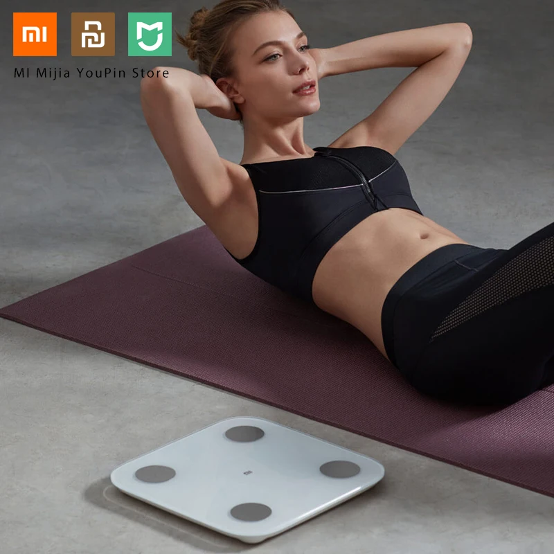 Умные bluetooth весы XIAOMI 2 0 для измерения веса жира и тела мониторинг состояния