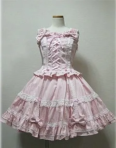 

(LLT034) Lolita Dresses Short Sleeveless Sweet Lolita Short Dress Ball Gown Fancy Prom Dress Halloween Party Masquerade Costume