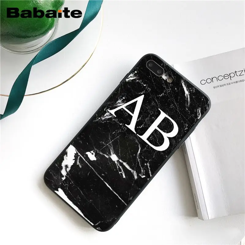 MONOGRAM MARBLE INITIALS    