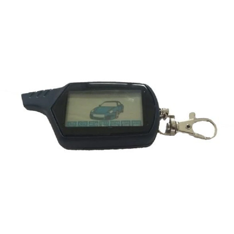 

2-Way B9 LCD Remote Controller Key Fob Chain Keychain for Starline B9 Twage Engine Starter Two Way Car Alarm System