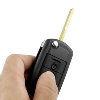 Keyforkess3 Bottoni di Vibrazione Pieghevole Sostituzione Chiave auto Chiave A Distanza Caso di Borsette Per LAND ROVER Range Rover Sport LR3 Discovery - YIQIXIN 3 Bottoni di Vibrazione Pieghevole Sostituzione Chiave auto Chiave A Distanza Caso di Borsette